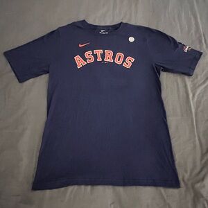 Jose Altuve Houston Astros Nike MLB World Series 2022 t-shirt jersey
